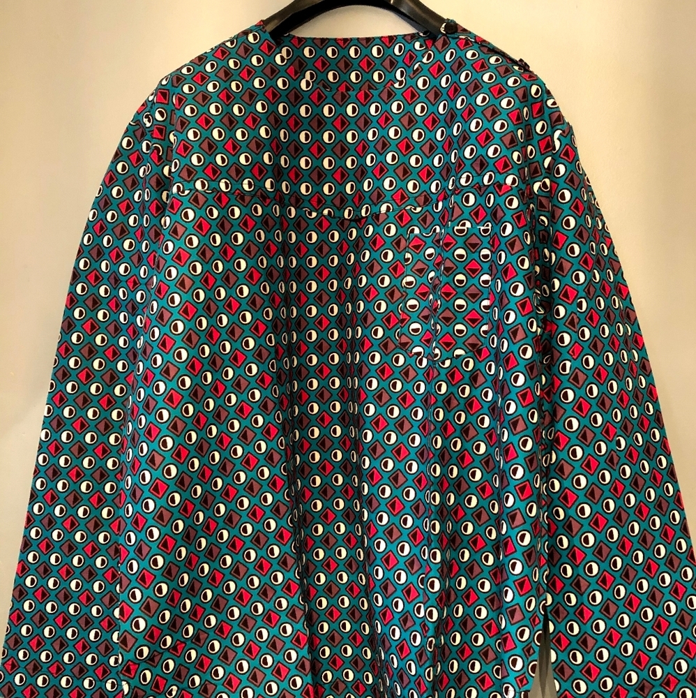 African Fabric Shirt